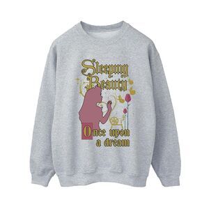Sleeping Beauty Womens/Ladies Once Upon A Dream Sweatshirt / Sport Grey